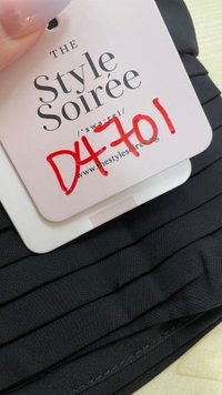 DEFECT | Caelie Chiffon Puffy Sleeve Top in Black M