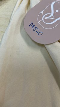 DEFECT | Leria Low Back Sleeve Top in Pale Yellow in XS and S