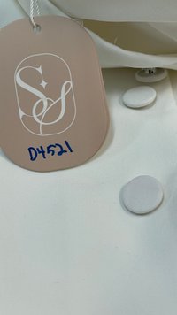 DEFECT | Scarlet Sweetheart Button Top in White in XL DEFECT | Scarlet Sweetheart Button Top in White in XL