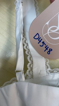 DEFECT | Lyladyn Lace Trimming Top in White in M DEFECT | Lyladyn Lace Trimming Top in White in M