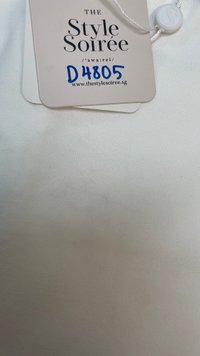 DEFECT | Calista Co-ord Overlap Skorts in White in XS