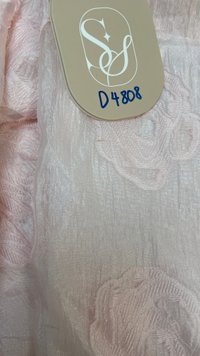 DEFECT | Evelyn Embossed Floral Skirt in Light Pink in XL DEFECT | Evelyn Embossed Floral Skirt in Light Pink in XL