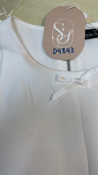 DEFECT | Cadence Co-ord Top in White in M