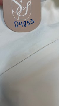 DEFECT | Pearie Pearl Romper Dress V3 in White in XL