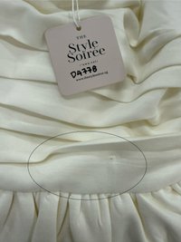 DEFECT | Reylene Romper Dress in White in M DEFECT | Reylene Romper Dress in White in M