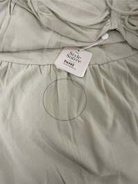 DEFECT | Tenya Tie Bustier Midaxi Dress in Oat in L