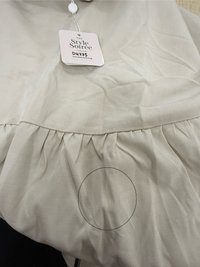 DEFECT | Tenya Tie Bustier Midaxi Dress in Oat in L