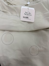 DEFECT | Tenya Tie Bustier Midaxi Dress in Oat in L