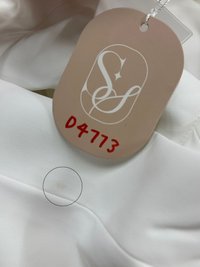 DEFECT | Catarina Co-ord Belted Blazer in White in M