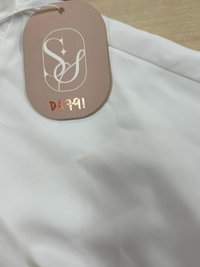 DEFECT | Sandy Sleeved Top in White in XL