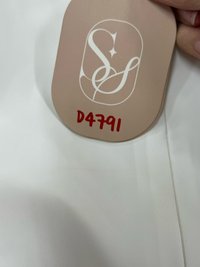 DEFECT | Sandy Sleeved Top in White in XL