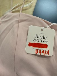 DEFECT | Pristy Pleat Bubble Hem Romper Dress in Pastel Pink in XS