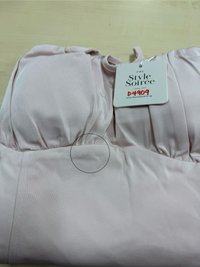 DEFECT | Britney Bustier Ribbon Top in Pink in XL