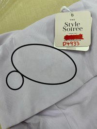 DEFECT | Rina Ribbon Romper Dress in Lilac in M