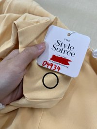 DEFECT | Penelope Puffy Sleeve Romper Dress in Canary Yellow in XL