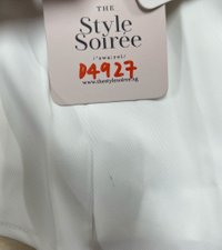 DEFECT | Faye Flutter Pleat Co-ord Skorts in White in S