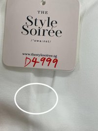 DEFECT | Posey Peplum Romper in White in M