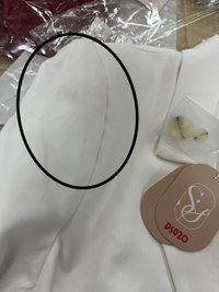 DEFECT | Catarina Co-ord Belted Blazer in White in M DEFECT | Catarina Co-ord Belted Blazer in White in M