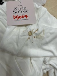 DEFECT | Rowena Ruched Sleeved Top in White in M