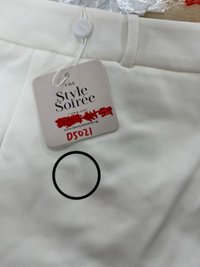 DEFECT | Berlin Belted Skorts in White in XXS DEFECT | Berlin Belted Skorts in White in XXS