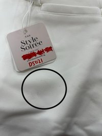 DEFECT | Berlin Belted Skorts in White in XXS DEFECT | Berlin Belted Skorts in White in XXS