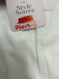 DEFECT | Rin Ribbon Co-ord Skorts in White in S, M, XL