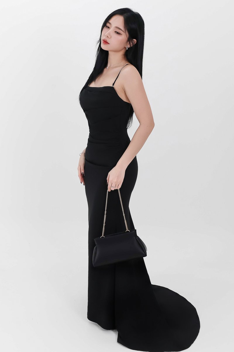 Occasion Maxi Dress in Black