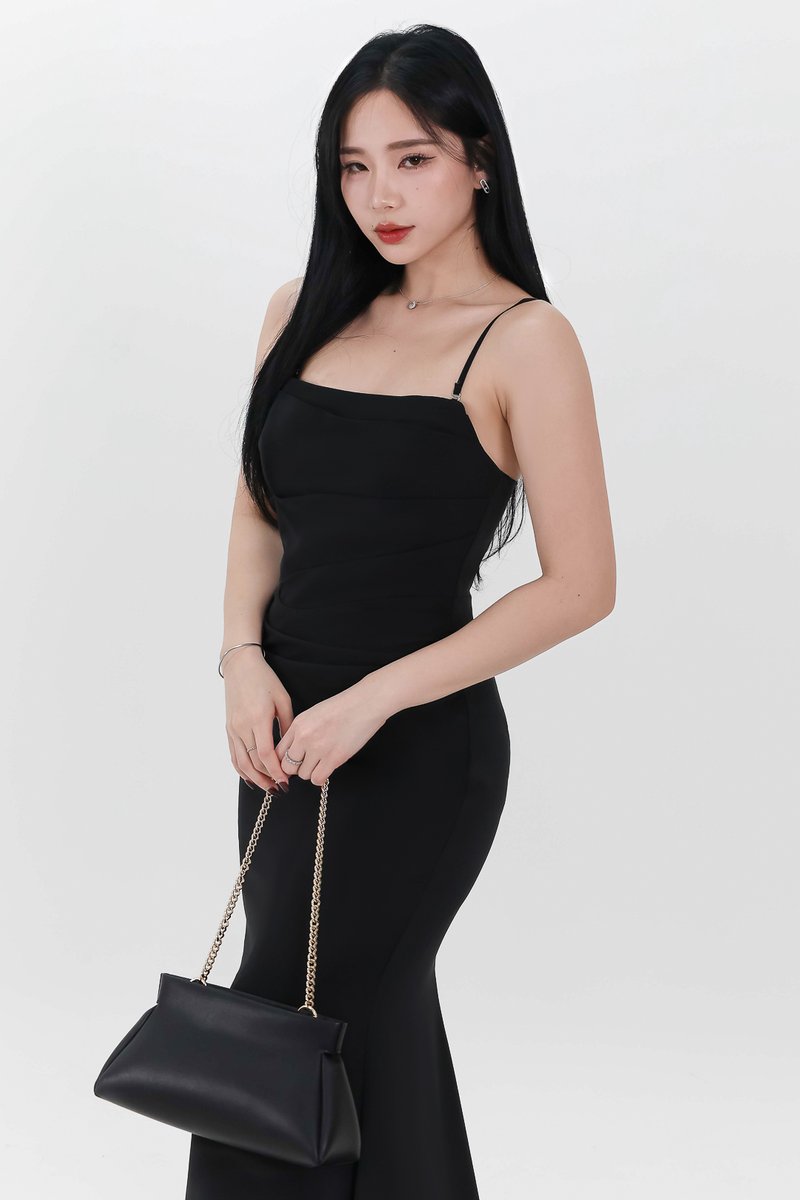 Occasion Maxi Dress in Black