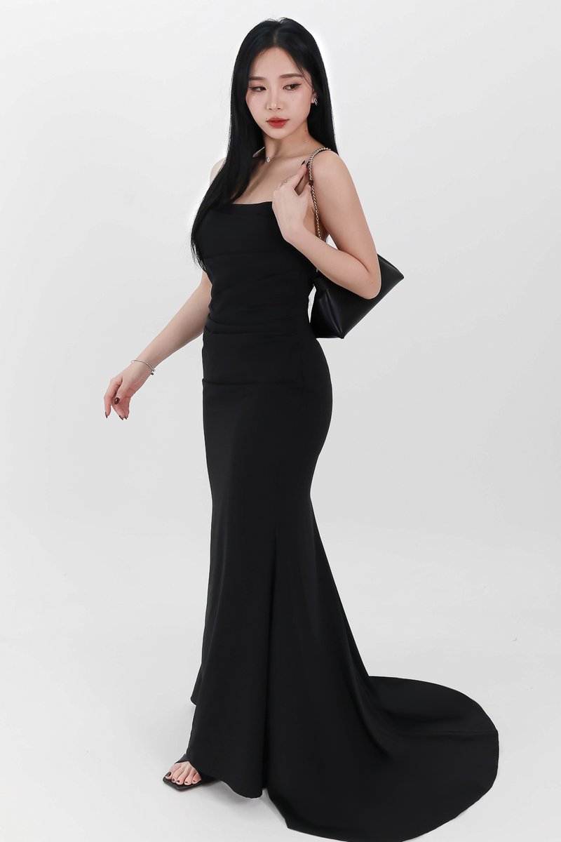 Occasion Maxi Dress in Black