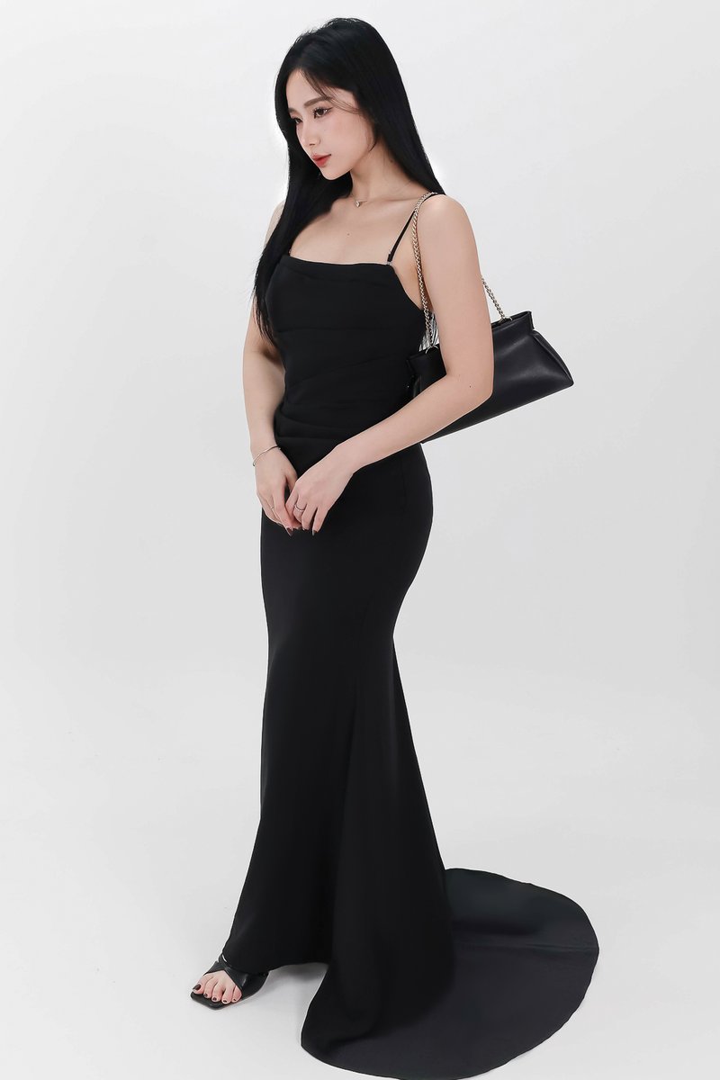 Occasion Maxi Dress in Black