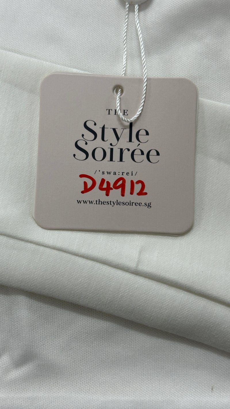DEFECT | Bailey Cropped Bolero in White in XS