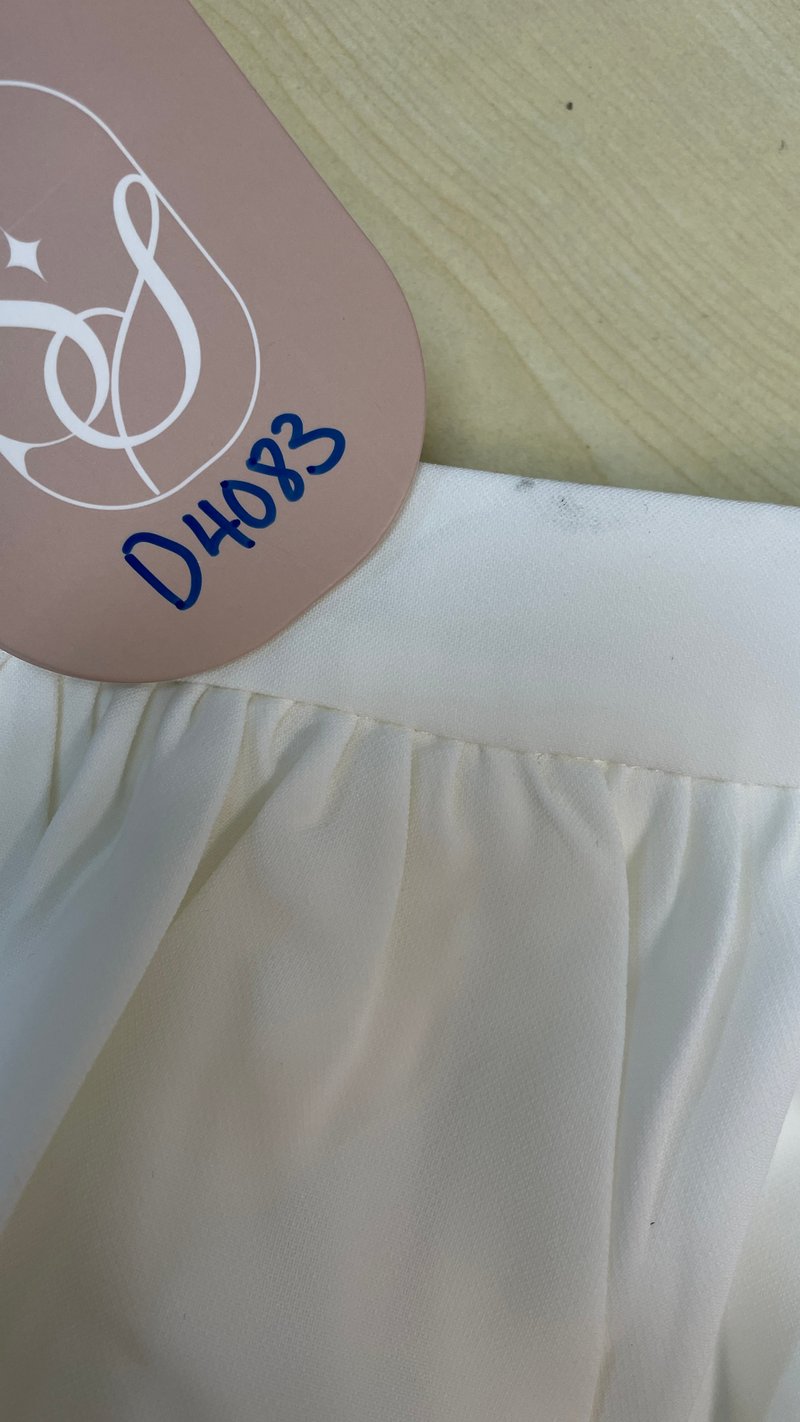 DEFECT | Cindi Co-ord Bubble Skorts in White in XS & S