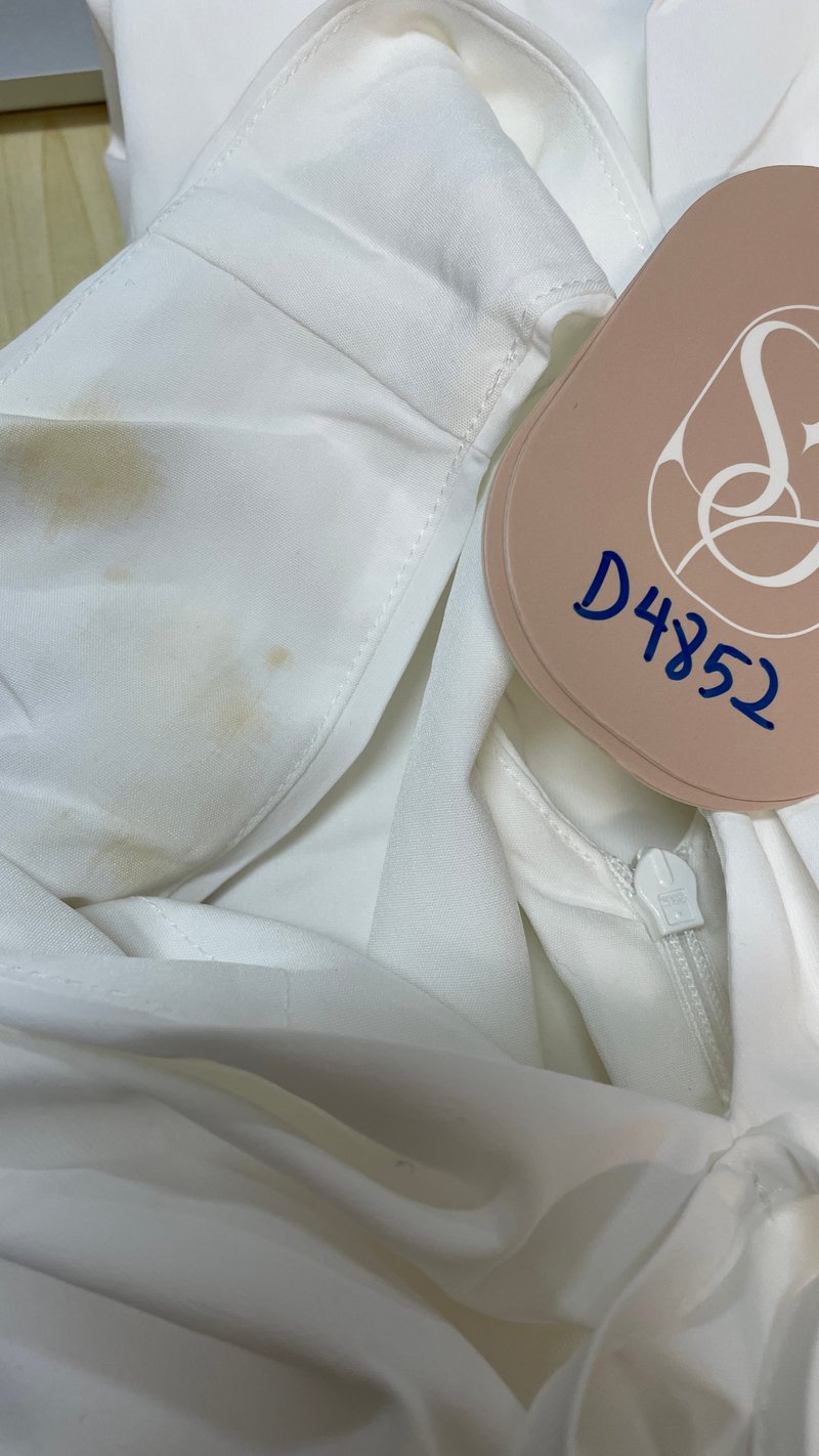 DEFECT | Tabitha Thick Straps Corset Midaxi in White in S
