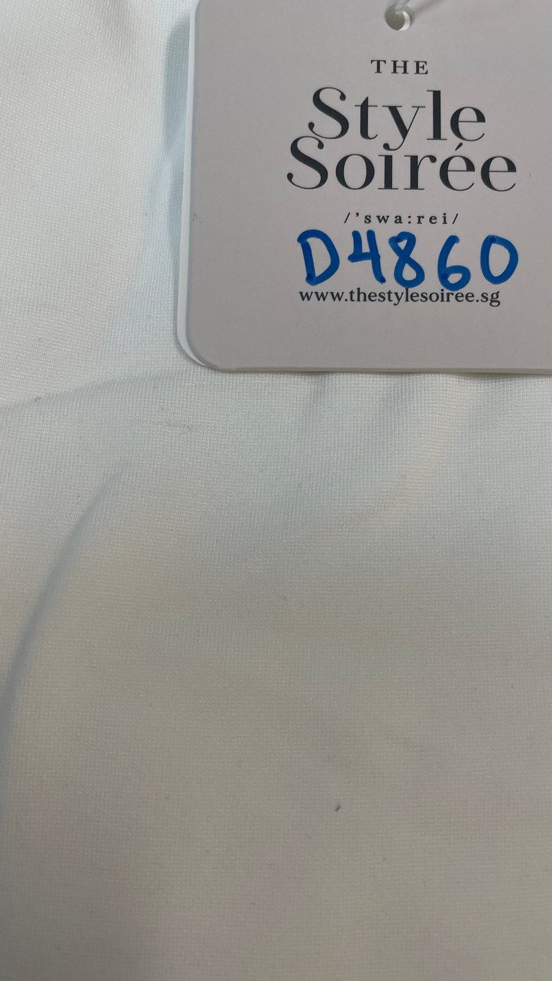 DEFECT | Calista Co-ord Overlap Skorts in White in XS DEFECT | Calista Co-ord Overlap Skorts in White in XS