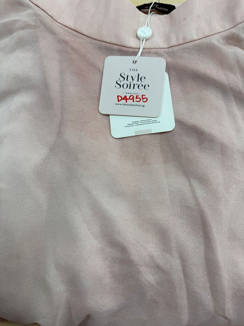 DEFECT | Phaedra Printed Co-ord Skirt in Blush Pink ( Petite Length ) in XS