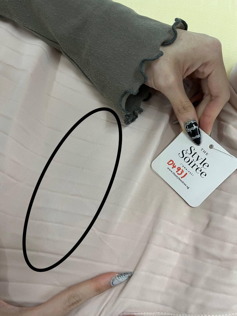 DEFECT | Perdi Pearl Pleated Jumpsuit in Light Pink in M DEFECT | Perdi Pearl Pleated Jumpsuit in Light Pink in M