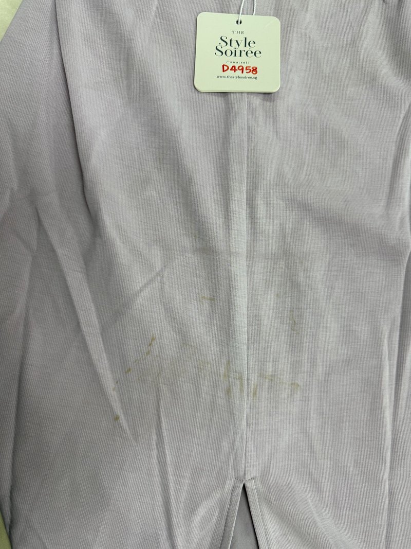 DEFECT | Hallie Halter Midaxi Dress in Lilac in S DEFECT | Hallie Halter Midaxi Dress in Lilac in S