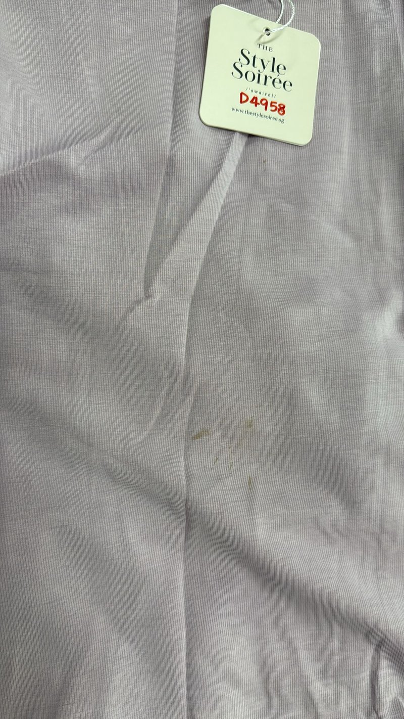 DEFECT | Hallie Halter Midaxi Dress in Lilac in S DEFECT | Hallie Halter Midaxi Dress in Lilac in S