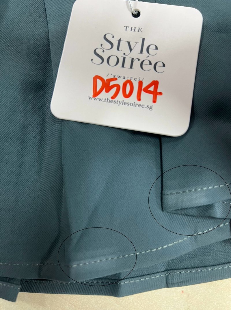 DEFECT | Faye Flutter Pleat Co-ord Skorts in Muted Forest in XS