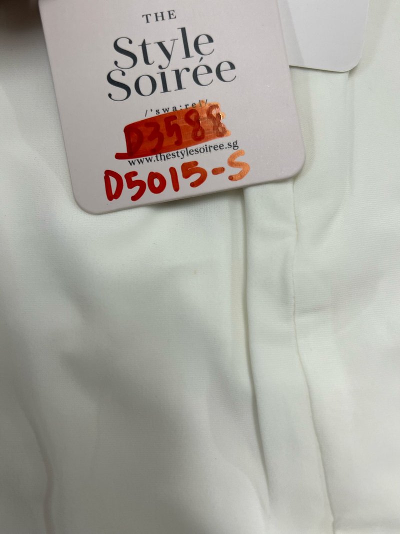 DEFECT | Rin Ribbon Co-ord Skorts in White in S, M, XL