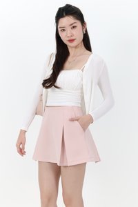 Fanny Flare Skorts in Light Pink