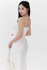 RESTOCKS | Chelsea Co-ord Mesh Top in White