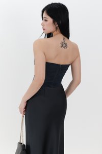 DEFECT | Chelsea Co-ord Mesh Top in Midnight Steel in XL DEFECT | Chelsea Co-ord Mesh Top in Midnight Steel in XL