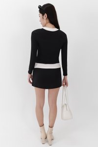 Chiara Co-ord Skorts in Black