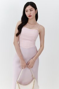 RESTOCKS | Chelsea Co-ord Mesh Top in Light Pink