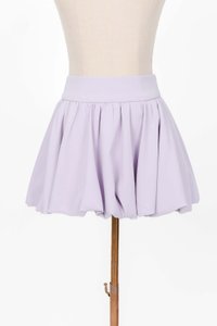 Clarie Co-ord Bubble Skorts V2 in Pastel Lilac