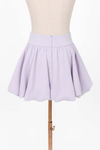 Clarie Co-ord Bubble Skorts V2 in Pastel Lilac