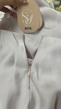 DEFECT | Chelsea Co-ord Satin Skirt in Lilac Pink ( Petite Length ) in L