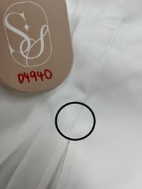 DEFECT | Prestine Pleat Midi Dress in White in L