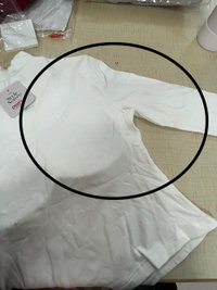 DEFECT | Hudson High Neck Top V3 in White in L DEFECT | Hudson High Neck Top V3 in White in L